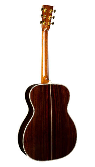 Back of Martin OM-45 Guitar